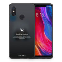 Thumbnail for Θήκη Xiaomi Mi 8 Sensitive Content από τη Smartfits με σχέδιο στο πίσω μέρος και μαύρο περίβλημα | Xiaomi Mi 8 Sensitive Content case with colorful back and black bezels