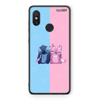 Thumbnail for Xiaomi Mi 8 Stitch And Angel θήκη από τη Smartfits με σχέδιο στο πίσω μέρος και μαύρο περίβλημα | Smartphone case with colorful back and black bezels by Smartfits