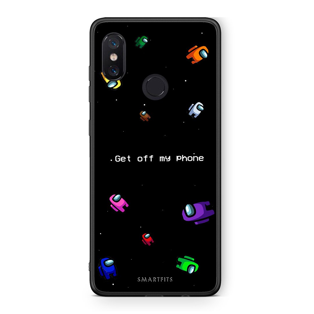 4 - Xiaomi Mi 8 AFK Text case, cover, bumper