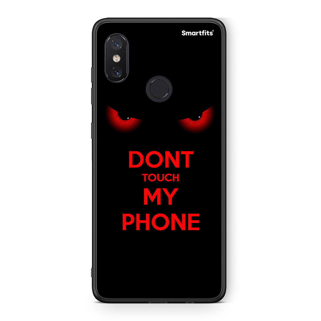 Xiaomi Mi 8 Touch My Phone Θήκη από τη Smartfits με σχέδιο στο πίσω μέρος και μαύρο περίβλημα | Smartphone case with colorful back and black bezels by Smartfits