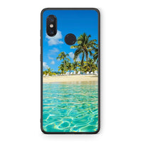 Thumbnail for Xiaomi Mi 8 Tropical Vibes Θήκη από τη Smartfits με σχέδιο στο πίσω μέρος και μαύρο περίβλημα | Smartphone case with colorful back and black bezels by Smartfits