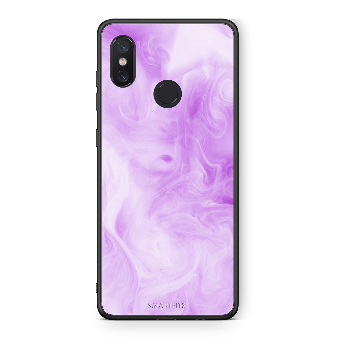 99 - Xiaomi Mi 8 Watercolor Lavender case, cover, bumper