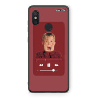 Thumbnail for Xiaomi Mi 8 Xmas Alone Music θήκη από τη Smartfits με σχέδιο στο πίσω μέρος και μαύρο περίβλημα | Smartphone case with colorful back and black bezels by Smartfits