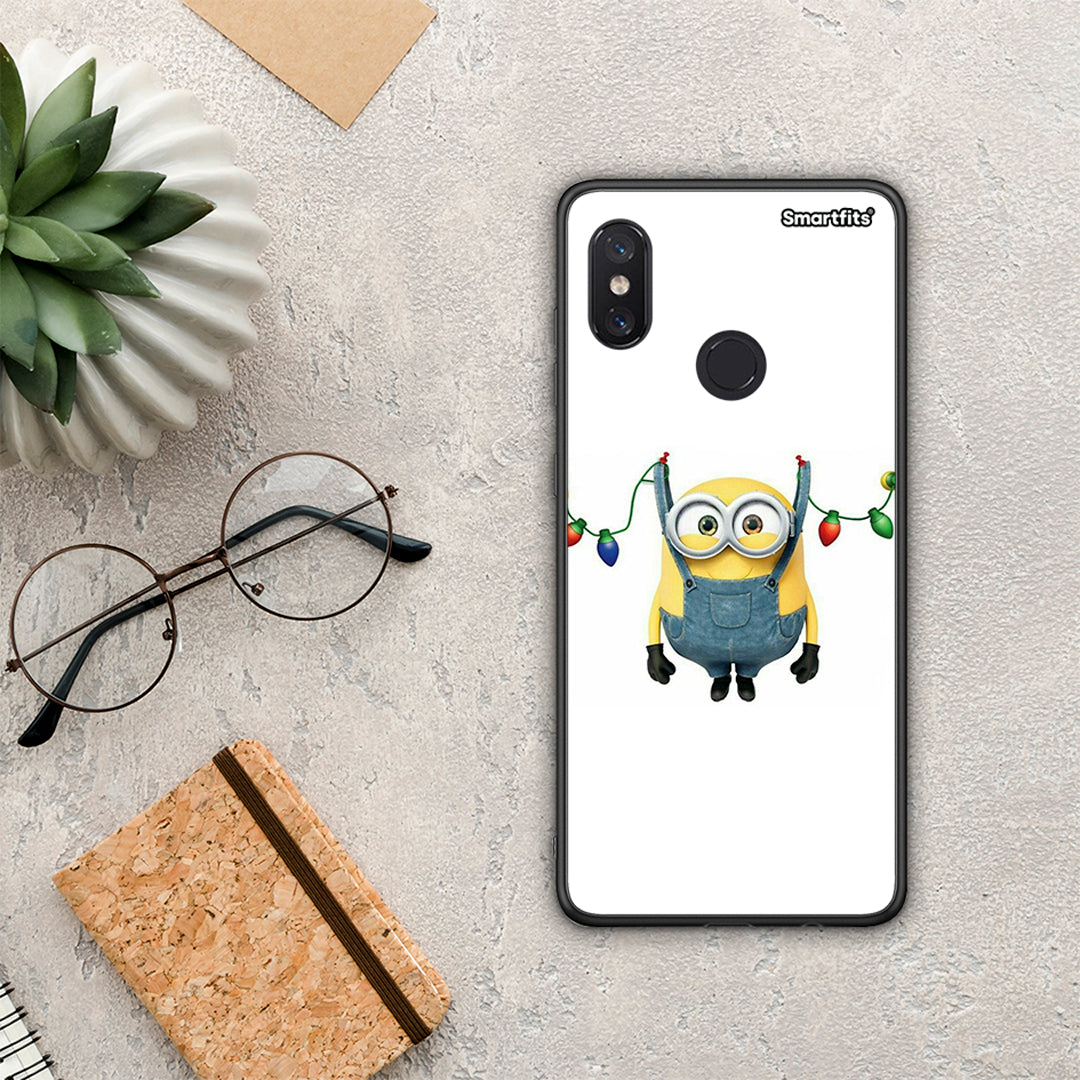 Xmas Minion Lights - Xiaomi Mi 8 θήκη