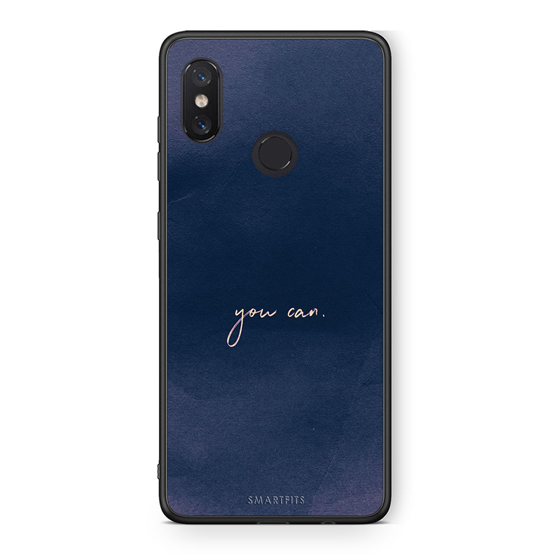 Xiaomi Mi 8 You Can θήκη από τη Smartfits με σχέδιο στο πίσω μέρος και μαύρο περίβλημα | Smartphone case with colorful back and black bezels by Smartfits