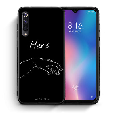 Θήκη Αγίου Βαλεντίνου Xiaomi Mi 9 Aeshetic Love 1 από τη Smartfits με σχέδιο στο πίσω μέρος και μαύρο περίβλημα | Xiaomi Mi 9 Aeshetic Love 1 case with colorful back and black bezels