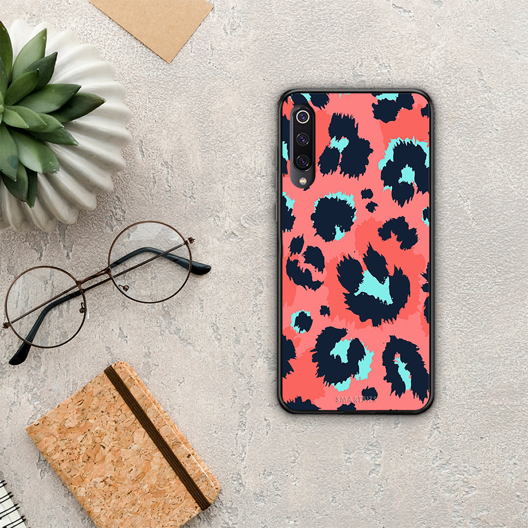 Animal Pink Leopard - Xiaomi Mi 9 θήκη