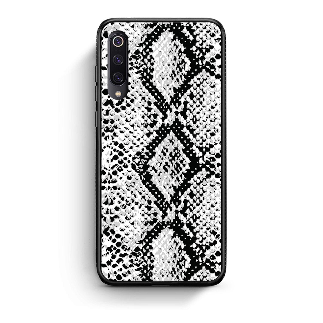 24 - Xiaomi Mi 9 White Snake Animal case, cover, bumper