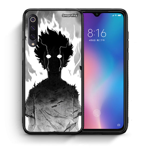 Θήκη Xiaomi Mi 9 Anime Boy από τη Smartfits με σχέδιο στο πίσω μέρος και μαύρο περίβλημα | Xiaomi Mi 9 Anime Boy case with colorful back and black bezels