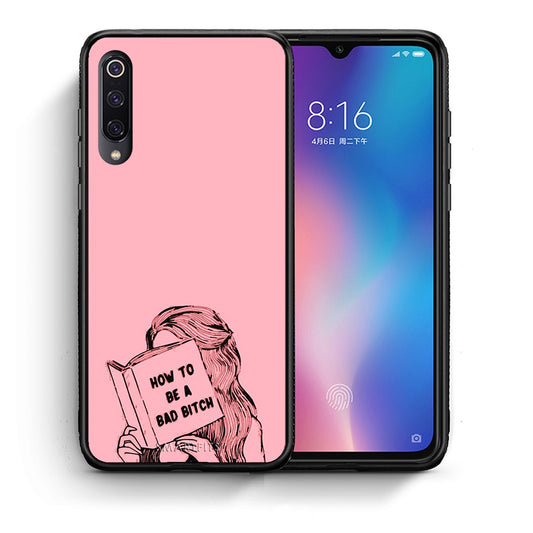 Θήκη Xiaomi Mi 9 Bad Bitch από τη Smartfits με σχέδιο στο πίσω μέρος και μαύρο περίβλημα | Xiaomi Mi 9 Bad Bitch case with colorful back and black bezels