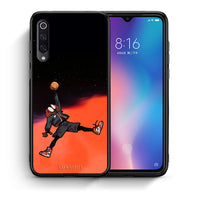 Thumbnail for Θήκη Xiaomi Mi 9 Basketball Hero από τη Smartfits με σχέδιο στο πίσω μέρος και μαύρο περίβλημα | Xiaomi Mi 9 Basketball Hero case with colorful back and black bezels