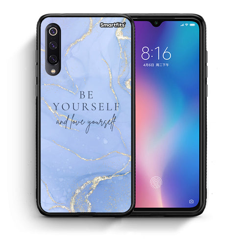 Θήκη Xiaomi Mi 9 Be Yourself από τη Smartfits με σχέδιο στο πίσω μέρος και μαύρο περίβλημα | Xiaomi Mi 9 Be Yourself case with colorful back and black bezels