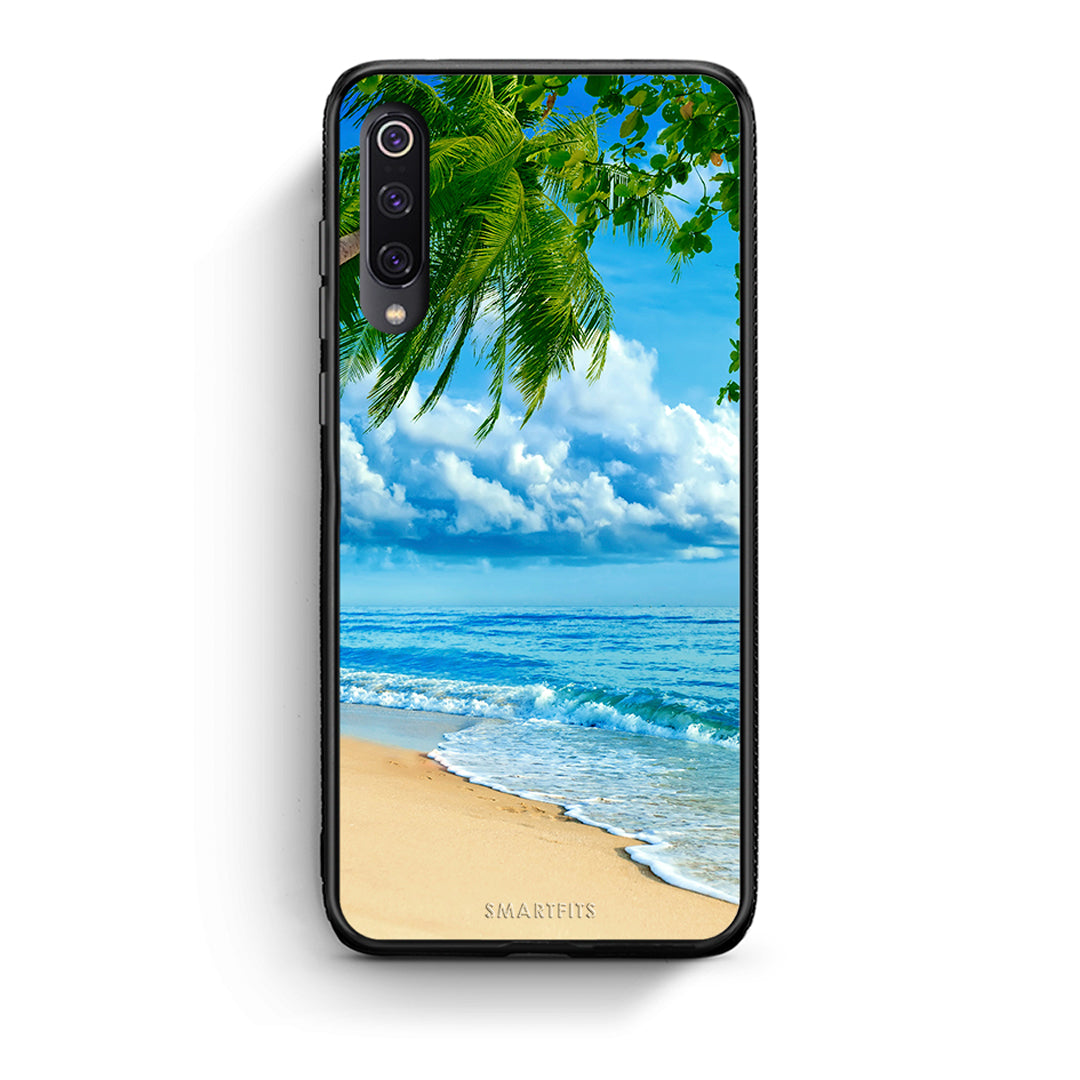 Xiaomi Mi 9 Beautiful Beach θήκη από τη Smartfits με σχέδιο στο πίσω μέρος και μαύρο περίβλημα | Smartphone case with colorful back and black bezels by Smartfits