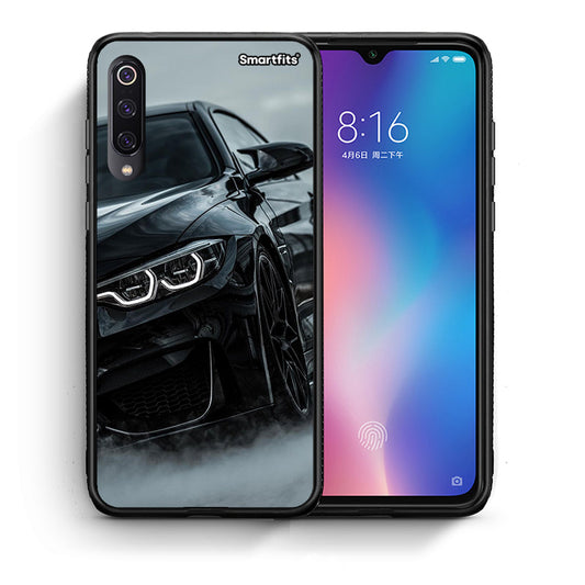 Θήκη Xiaomi Mi 9 Black BMW από τη Smartfits με σχέδιο στο πίσω μέρος και μαύρο περίβλημα | Xiaomi Mi 9 Black BMW case with colorful back and black bezels
