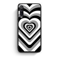 Thumbnail for Xiaomi Mi 9 Black Hearts θήκη από τη Smartfits με σχέδιο στο πίσω μέρος και μαύρο περίβλημα | Smartphone case with colorful back and black bezels by Smartfits