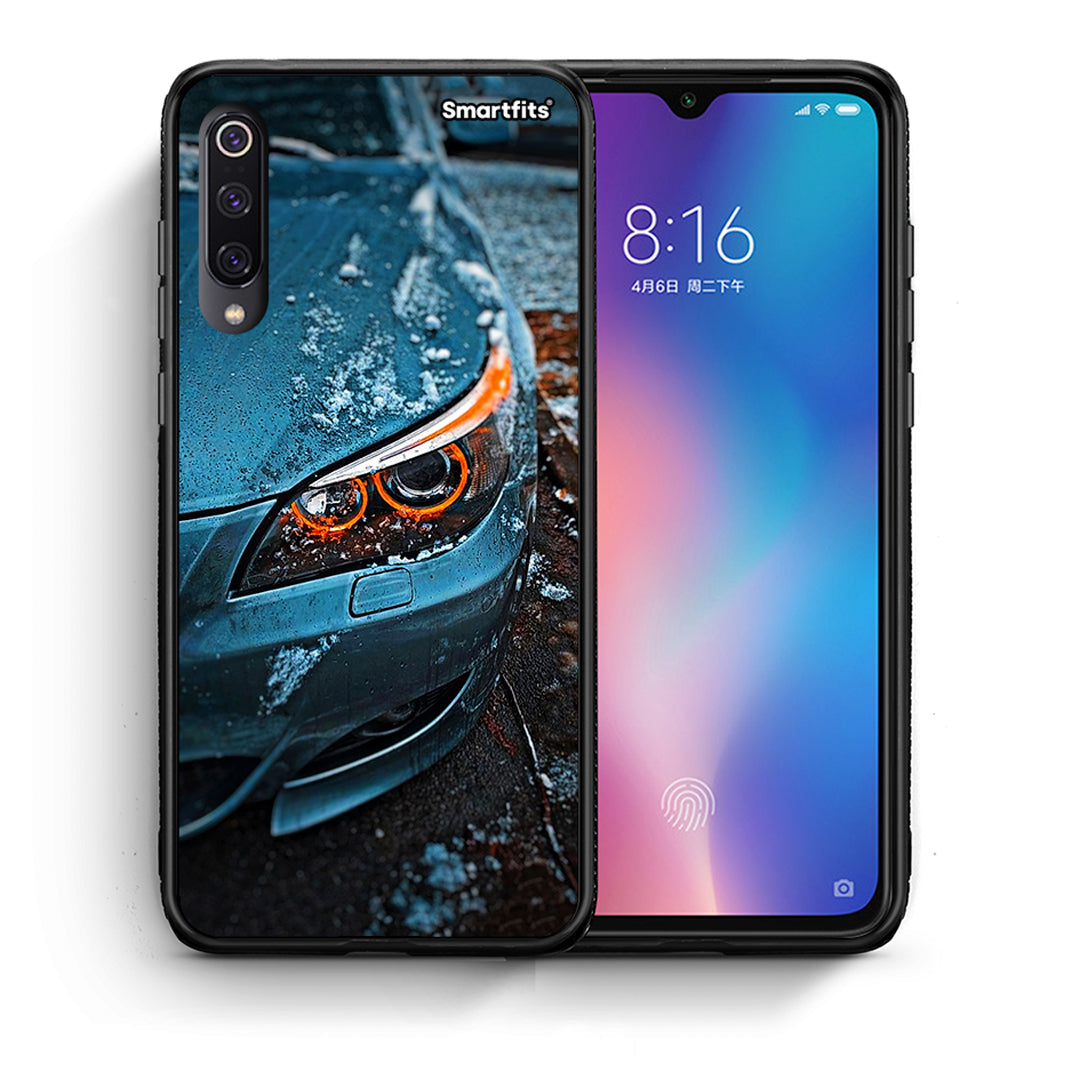 Θήκη Xiaomi Mi 9 Bmw E60 από τη Smartfits με σχέδιο στο πίσω μέρος και μαύρο περίβλημα | Xiaomi Mi 9 Bmw E60 case with colorful back and black bezels
