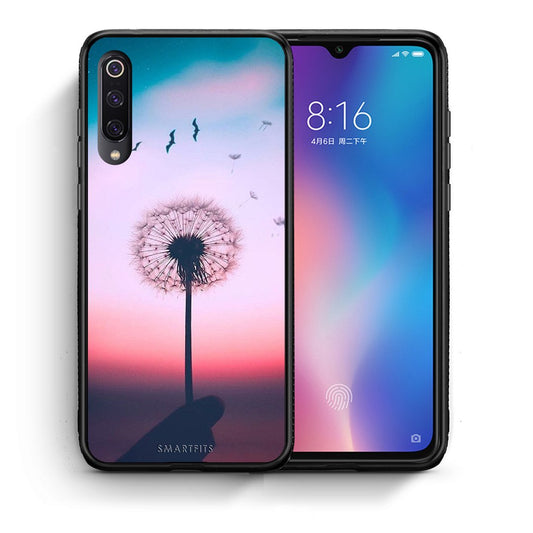 Θήκη Xiaomi Mi 9 Wish Boho από τη Smartfits με σχέδιο στο πίσω μέρος και μαύρο περίβλημα | Xiaomi Mi 9 Wish Boho case with colorful back and black bezels