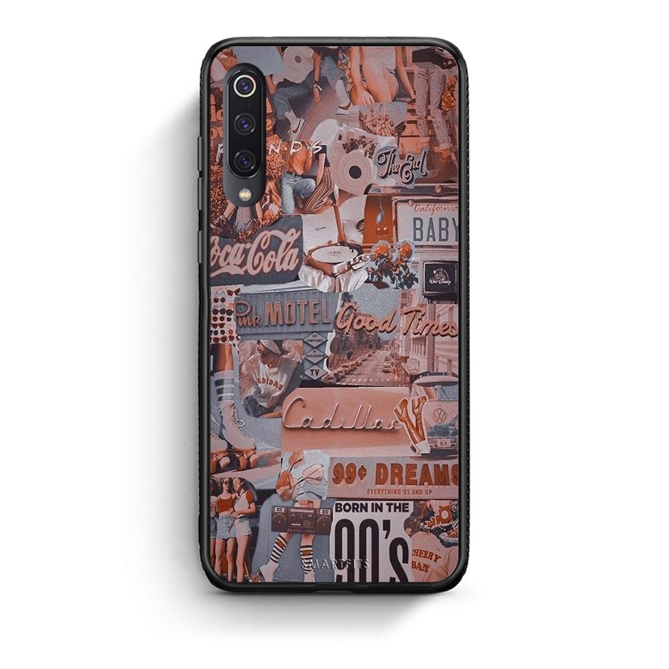 Xiaomi Mi 9 Born In 90s θήκη από τη Smartfits με σχέδιο στο πίσω μέρος και μαύρο περίβλημα | Smartphone case with colorful back and black bezels by Smartfits