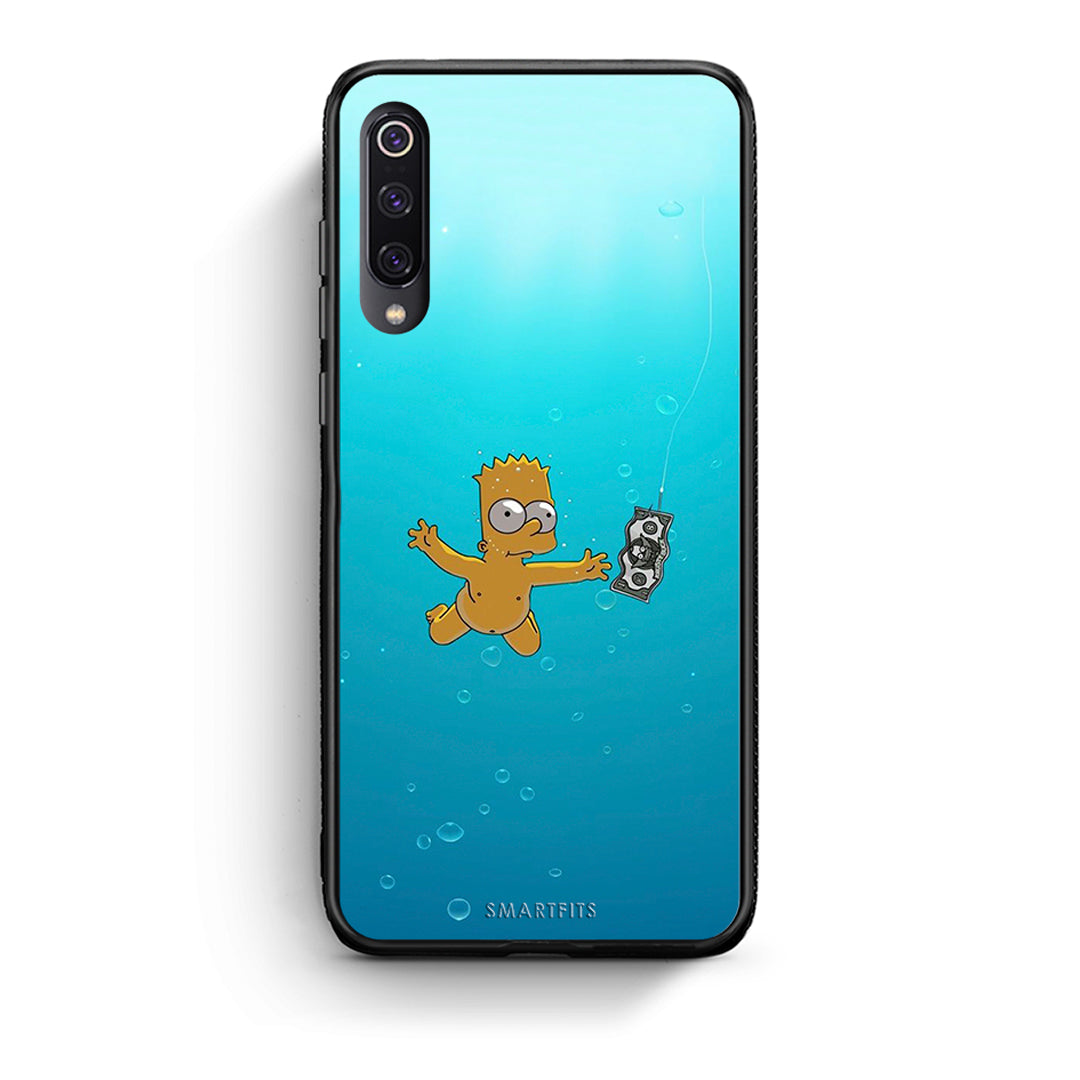 Xiaomi Mi 9 Chasing Money θήκη από τη Smartfits με σχέδιο στο πίσω μέρος και μαύρο περίβλημα | Smartphone case with colorful back and black bezels by Smartfits