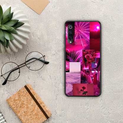 Collage Red Roses - Xiaomi Mi 9 θήκη