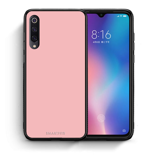 Θήκη Xiaomi Mi 9 Nude Color από τη Smartfits με σχέδιο στο πίσω μέρος και μαύρο περίβλημα | Xiaomi Mi 9 Nude Color case with colorful back and black bezels