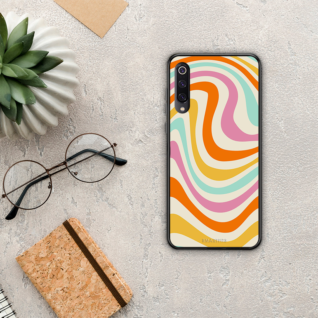 Colourful Waves - Xiaomi Mi 9 θήκη