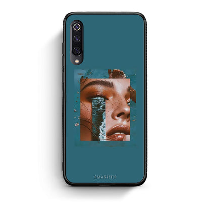 Xiaomi Mi 9 Cry An Ocean θήκη από τη Smartfits με σχέδιο στο πίσω μέρος και μαύρο περίβλημα | Smartphone case with colorful back and black bezels by Smartfits