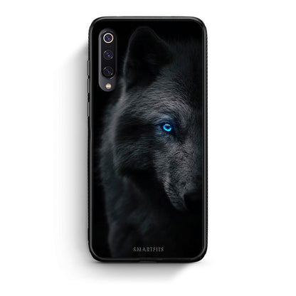 Xiaomi Mi 9 Dark Wolf θήκη από τη Smartfits με σχέδιο στο πίσω μέρος και μαύρο περίβλημα | Smartphone case with colorful back and black bezels by Smartfits