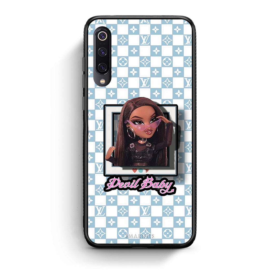 Xiaomi Mi 9 Devil Baby Θήκη Αγίου Βαλεντίνου από τη Smartfits με σχέδιο στο πίσω μέρος και μαύρο περίβλημα | Smartphone case with colorful back and black bezels by Smartfits
