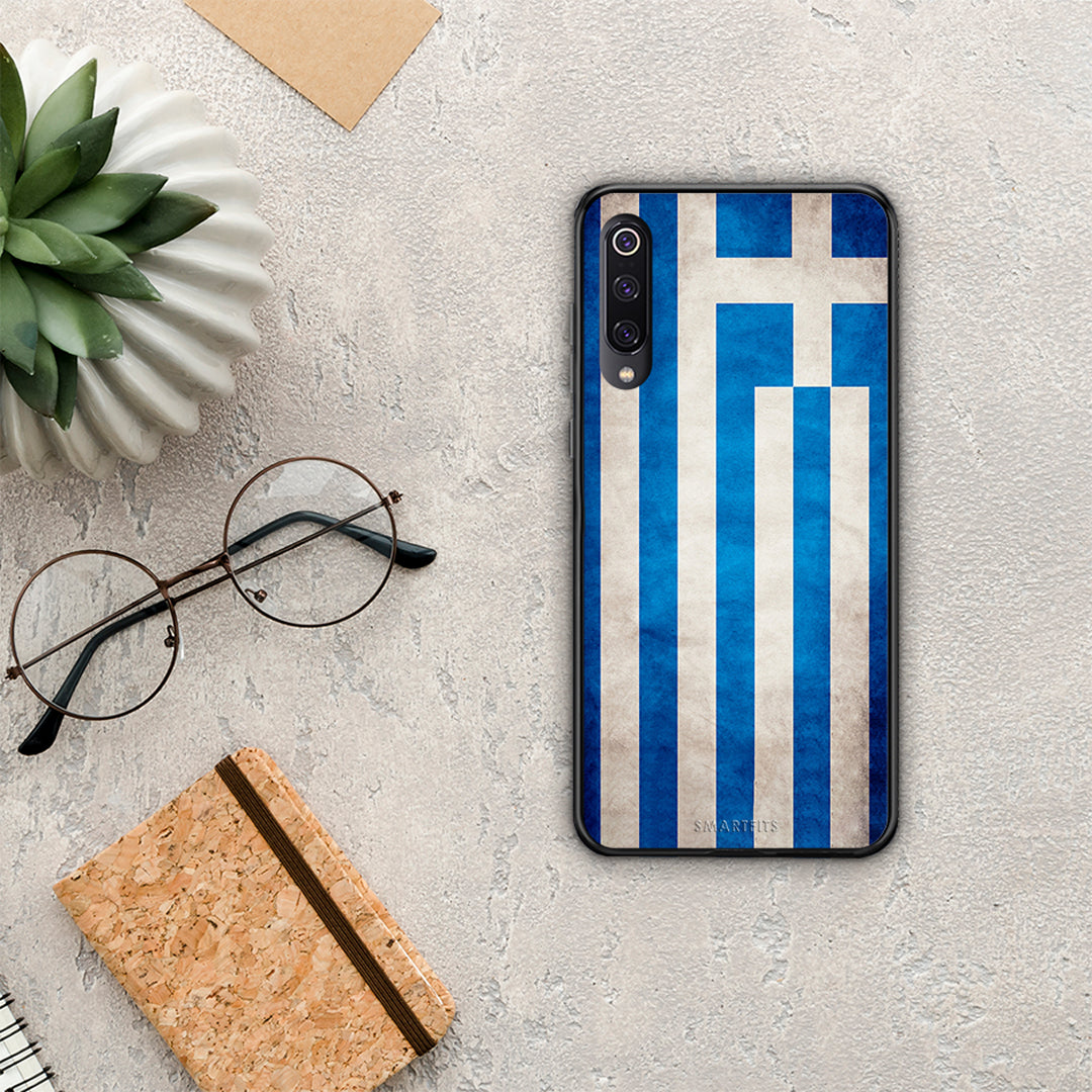 Flag Greek - Xiaomi Mi 9 θήκη