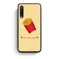 Thumbnail for Xiaomi Mi 9 Fries Before Guys Θήκη Αγίου Βαλεντίνου από τη Smartfits με σχέδιο στο πίσω μέρος και μαύρο περίβλημα | Smartphone case with colorful back and black bezels by Smartfits