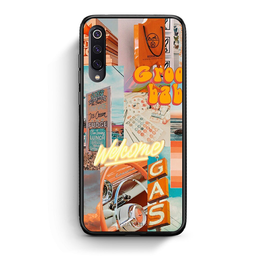 Xiaomi Mi 9 Groovy Babe Θήκη Αγίου Βαλεντίνου από τη Smartfits με σχέδιο στο πίσω μέρος και μαύρο περίβλημα | Smartphone case with colorful back and black bezels by Smartfits