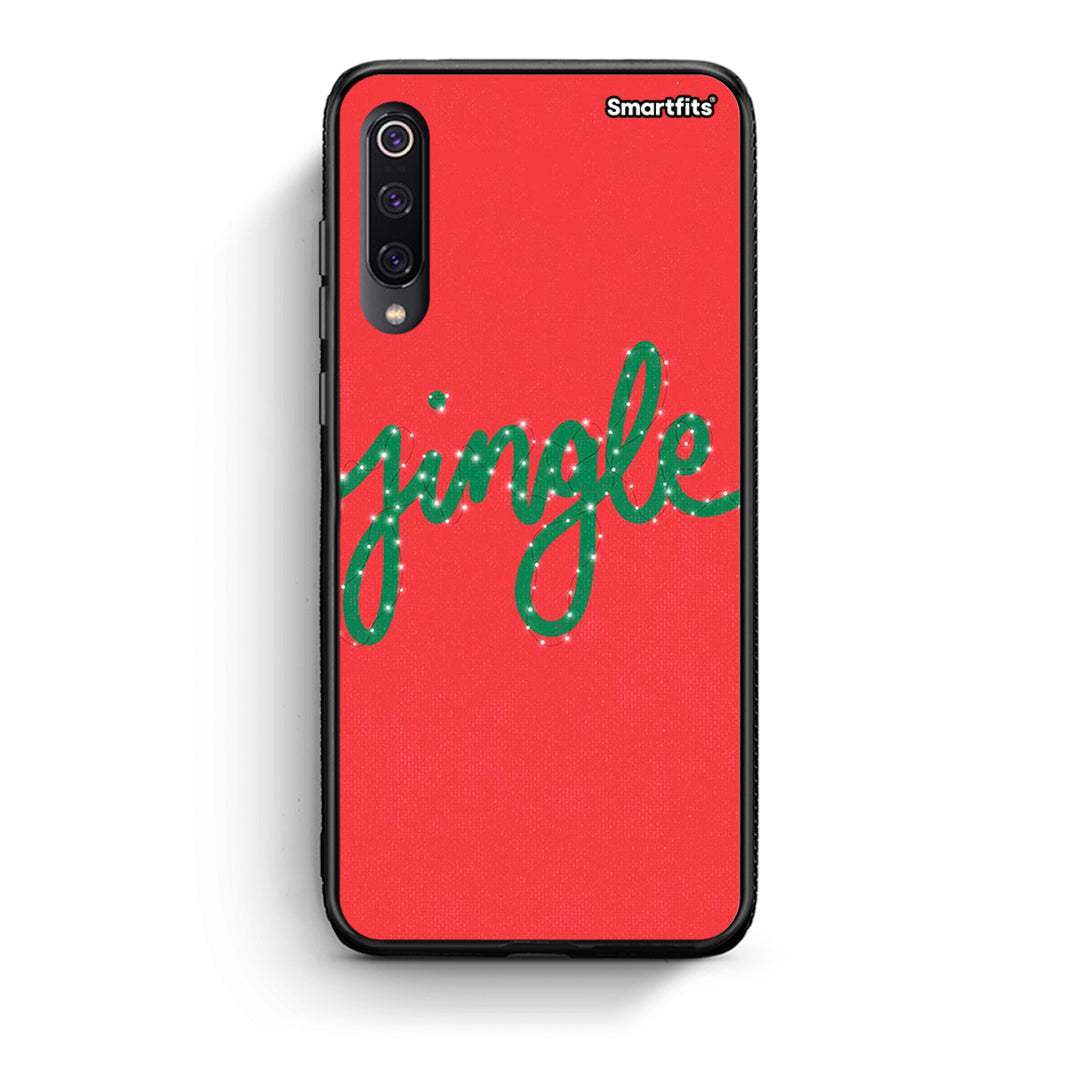Xiaomi Mi 9 Jingle Xmas θήκη από τη Smartfits με σχέδιο στο πίσω μέρος και μαύρο περίβλημα | Smartphone case with colorful back and black bezels by Smartfits
