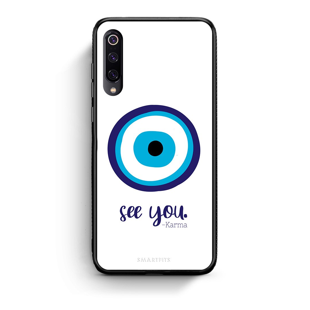 Xiaomi Mi 9 Karma Says θήκη από τη Smartfits με σχέδιο στο πίσω μέρος και μαύρο περίβλημα | Smartphone case with colorful back and black bezels by Smartfits