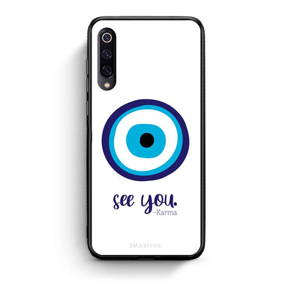 Xiaomi Mi 9 Karma Says θήκη από τη Smartfits με σχέδιο στο πίσω μέρος και μαύρο περίβλημα | Smartphone case with colorful back and black bezels by Smartfits