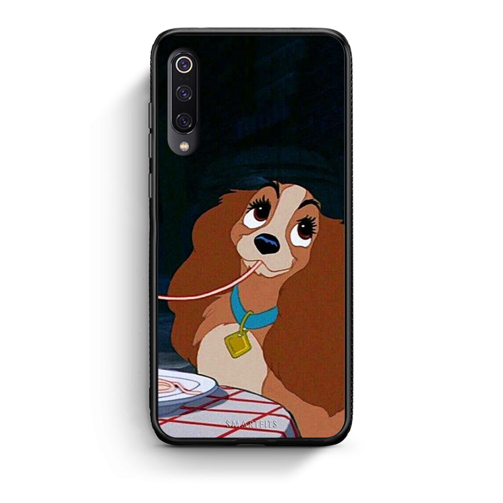 Xiaomi Mi 9 Lady And Tramp 2 Θήκη Αγίου Βαλεντίνου από τη Smartfits με σχέδιο στο πίσω μέρος και μαύρο περίβλημα | Smartphone case with colorful back and black bezels by Smartfits