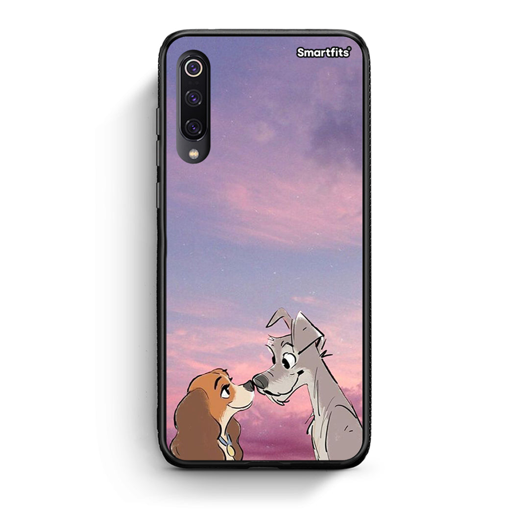 Xiaomi Mi 9 Lady And Tramp θήκη από τη Smartfits με σχέδιο στο πίσω μέρος και μαύρο περίβλημα | Smartphone case with colorful back and black bezels by Smartfits