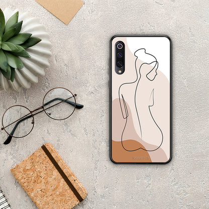 LineArt Woman - Xiaomi Mi 9 θήκη