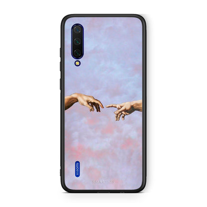 Xiaomi Mi 9 Lite Adam Hand θήκη από τη Smartfits με σχέδιο στο πίσω μέρος και μαύρο περίβλημα | Smartphone case with colorful back and black bezels by Smartfits