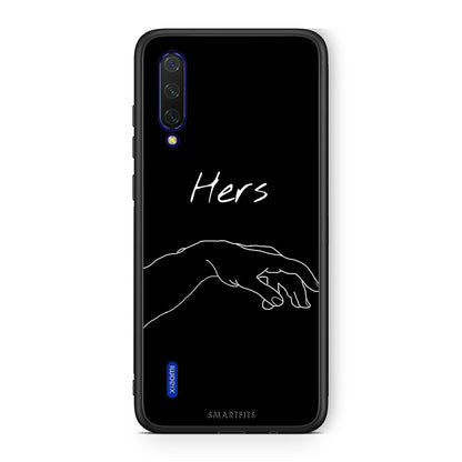 Xiaomi Mi 9 Lite Aeshetic Love 1 Θήκη Αγίου Βαλεντίνου από τη Smartfits με σχέδιο στο πίσω μέρος και μαύρο περίβλημα | Smartphone case with colorful back and black bezels by Smartfits