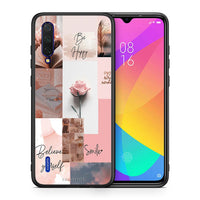 Thumbnail for Θήκη Xiaomi Mi 9 Lite Aesthetic Collage από τη Smartfits με σχέδιο στο πίσω μέρος και μαύρο περίβλημα | Xiaomi Mi 9 Lite Aesthetic Collage case with colorful back and black bezels