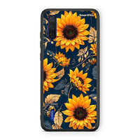 Thumbnail for Xiaomi Mi 9 Lite Autumn Sunflowers Θήκη από τη Smartfits με σχέδιο στο πίσω μέρος και μαύρο περίβλημα | Smartphone case with colorful back and black bezels by Smartfits