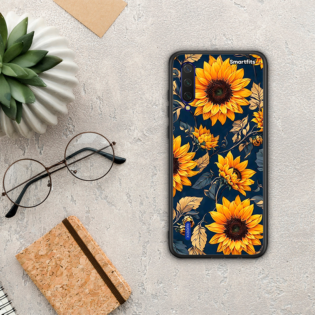 Autumn Sunflowers - Xiaomi Mi 9 Lite θήκη
