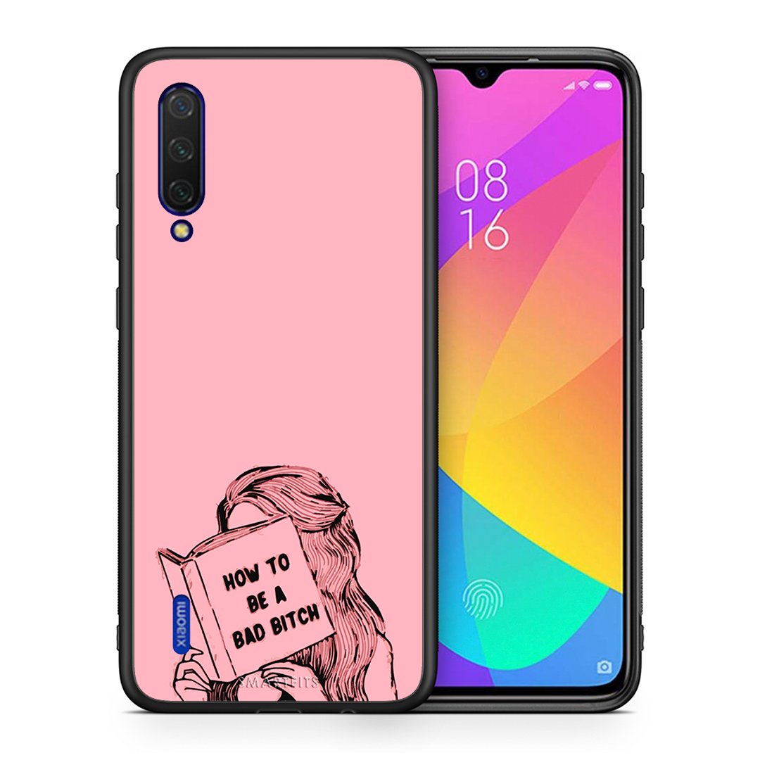 Θήκη Xiaomi Mi 9 Lite Bad Bitch από τη Smartfits με σχέδιο στο πίσω μέρος και μαύρο περίβλημα | Xiaomi Mi 9 Lite Bad Bitch case with colorful back and black bezels