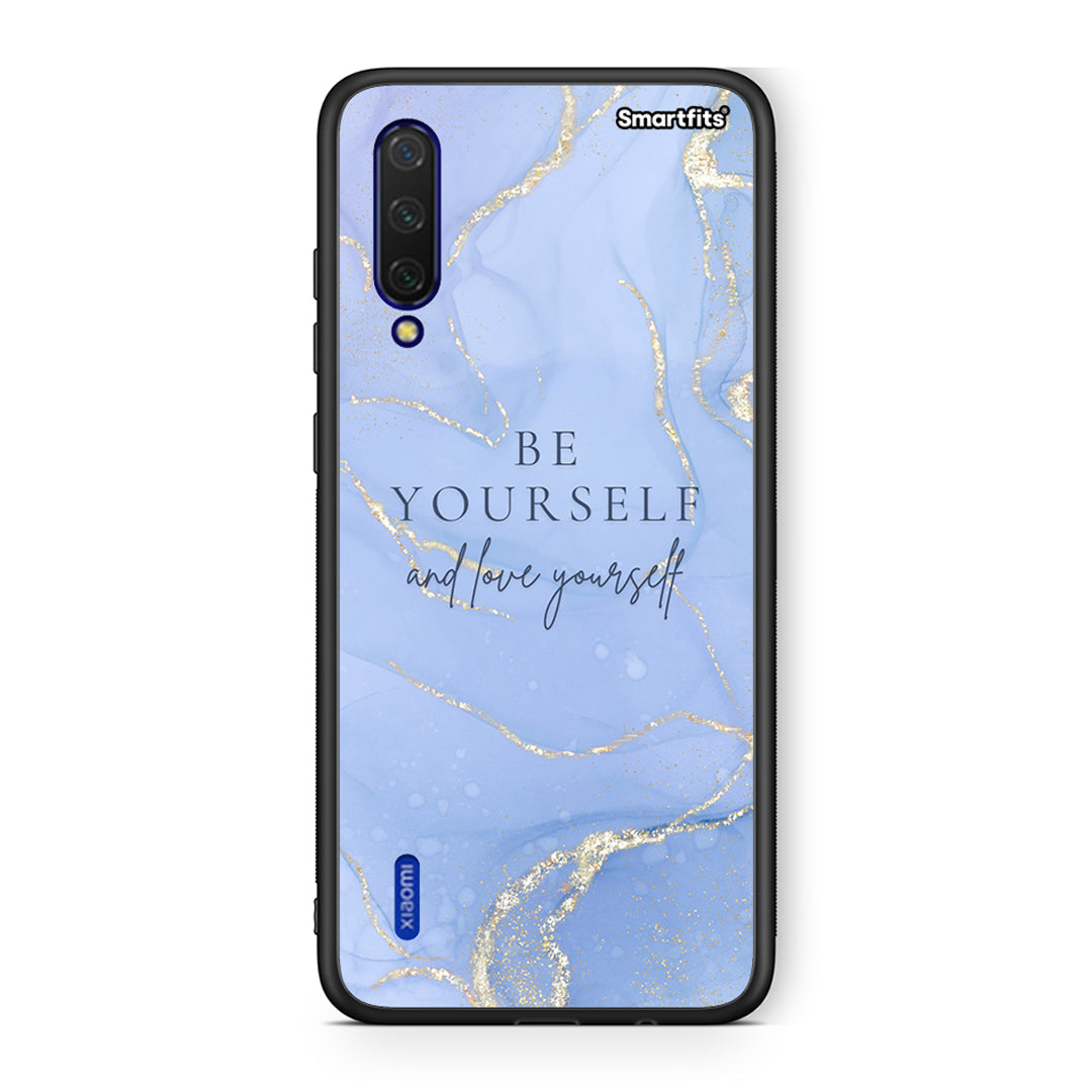 Xiaomi Mi 9 Lite Be Yourself θήκη από τη Smartfits με σχέδιο στο πίσω μέρος και μαύρο περίβλημα | Smartphone case with colorful back and black bezels by Smartfits