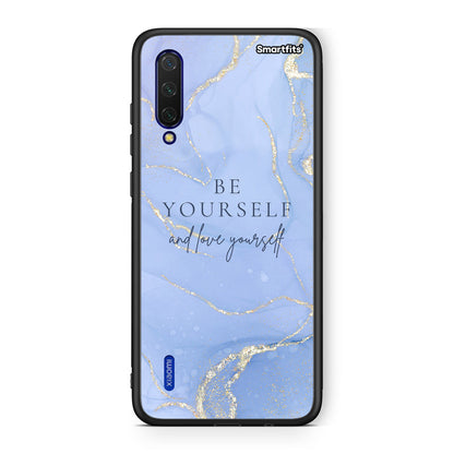 Xiaomi Mi 9 Lite Be Yourself θήκη από τη Smartfits με σχέδιο στο πίσω μέρος και μαύρο περίβλημα | Smartphone case with colorful back and black bezels by Smartfits