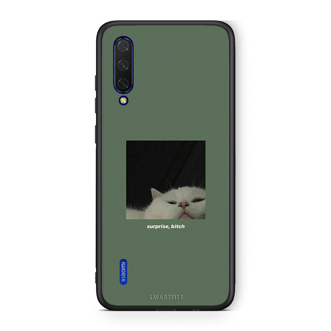 Xiaomi Mi 9 Lite Bitch Surprise θήκη από τη Smartfits με σχέδιο στο πίσω μέρος και μαύρο περίβλημα | Smartphone case with colorful back and black bezels by Smartfits