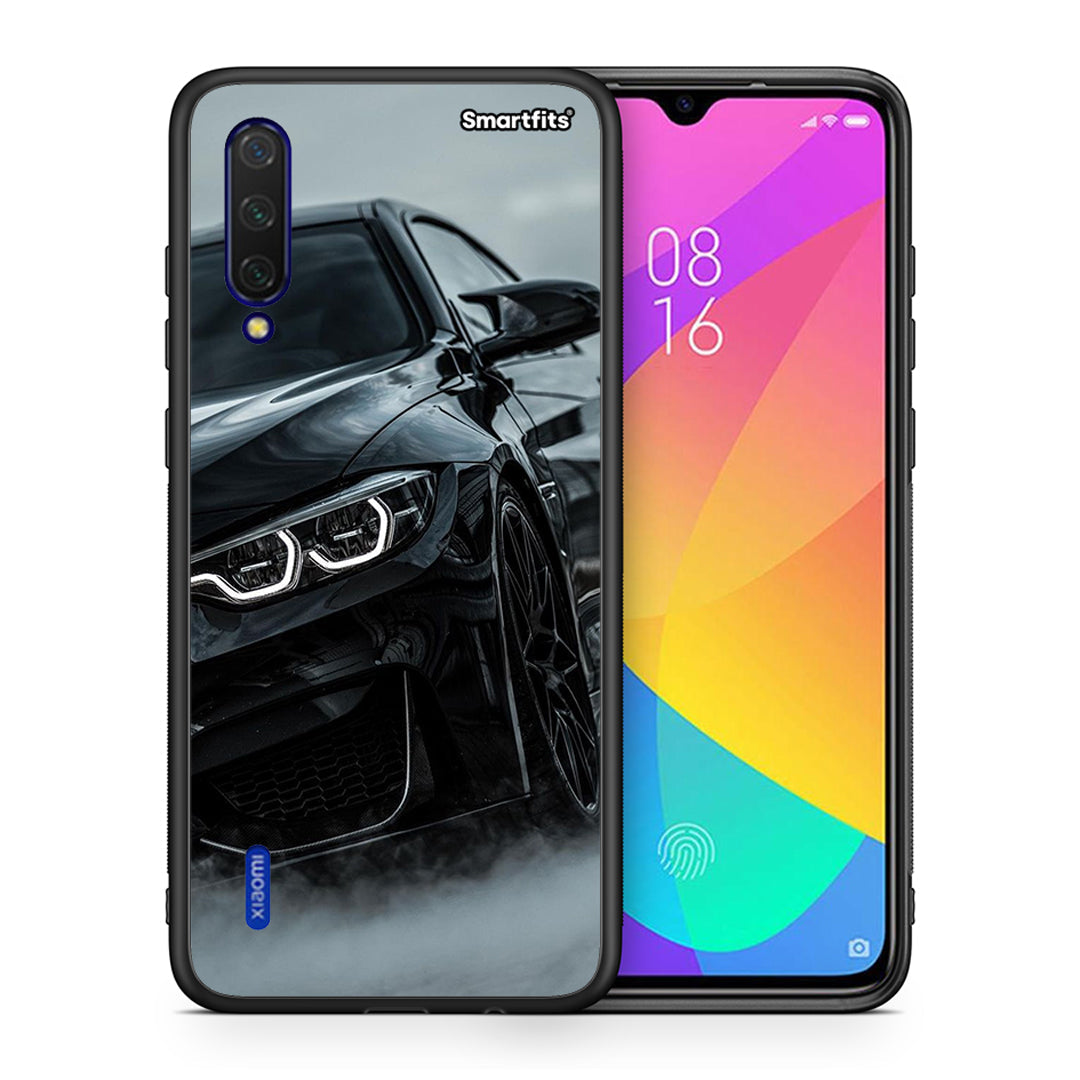 Θήκη Xiaomi Mi 9 Lite Black BMW από τη Smartfits με σχέδιο στο πίσω μέρος και μαύρο περίβλημα | Xiaomi Mi 9 Lite Black BMW case with colorful back and black bezels