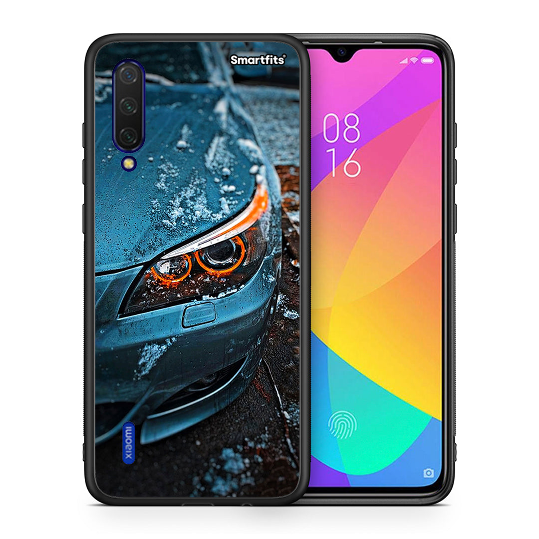 Θήκη Xiaomi Mi 9 Lite Bmw E60 από τη Smartfits με σχέδιο στο πίσω μέρος και μαύρο περίβλημα | Xiaomi Mi 9 Lite Bmw E60 case with colorful back and black bezels