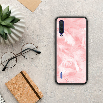 Boho Pink Feather - Xiaomi Mi 9 Lite θήκη